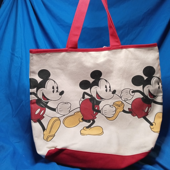 Disney Handbags - Walt Disney World Canvas Shopper Bag